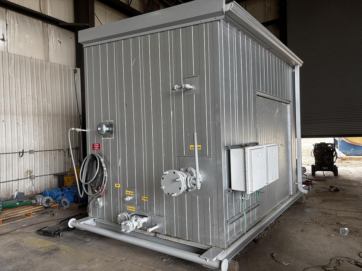 Used 50 HP Ro-Flo VRU Compressor - 16020