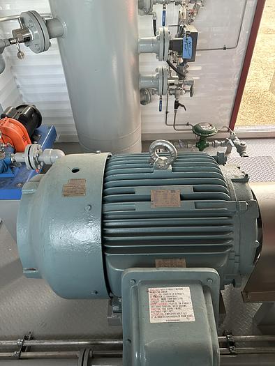 100HP New SOUR VRU Teco Driver with 2 Ro-Flo Compressors - 15623
