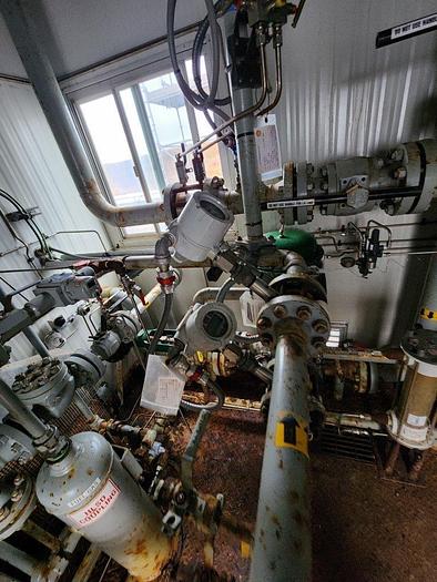 Used 30" 1440 PSI Vertical Sour Separator Package w/Integral 400 BBL Tank