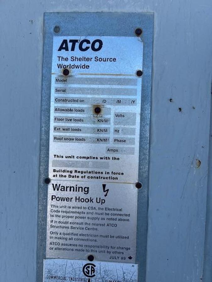 Used Office Building (62’L x 12’6”W x 11’H) - 16058