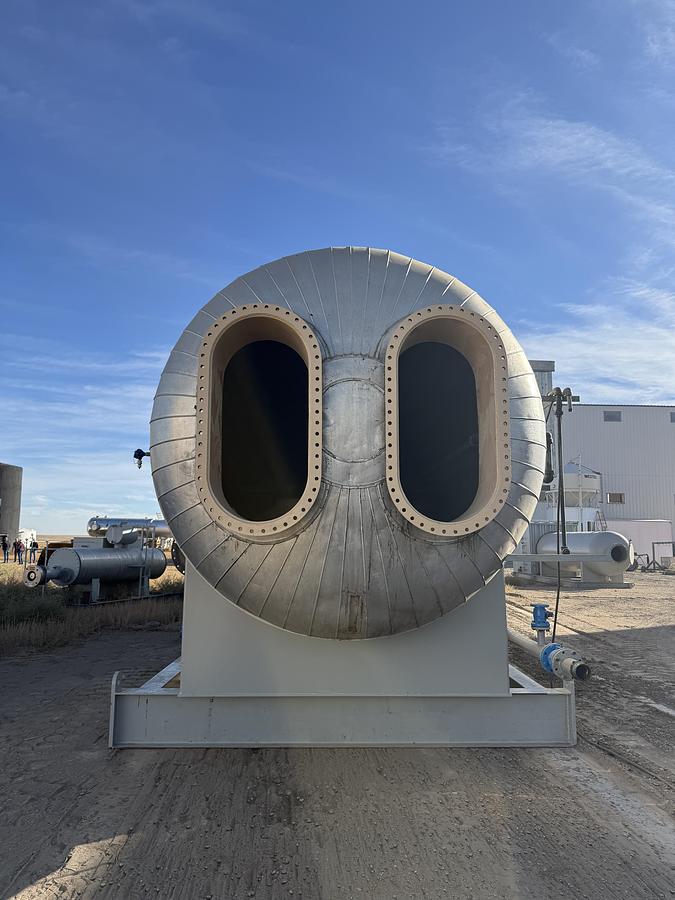 Refurbished 10' x 40' 75 PSI Horizontal Treater - 15858