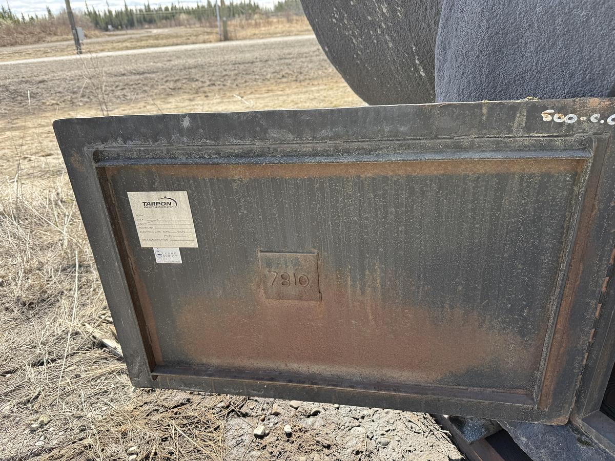 Used 100 BBL Double Wall 14.9 PSI 84" x 15' Insulated Heated Flare KO