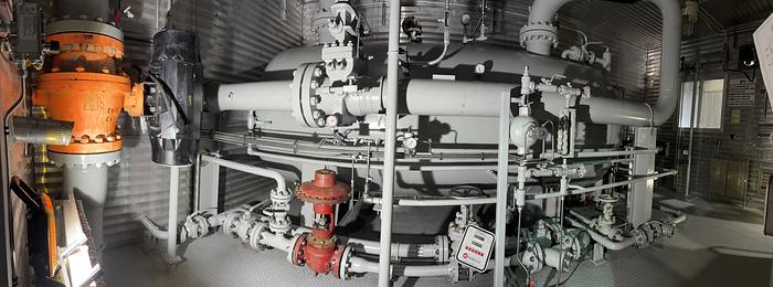 Used 60" 720 PSI Horizontal Sweet Separator Package