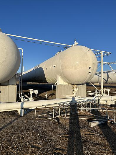 Used 90,000 Gallon 250 PSI Storage Bullet