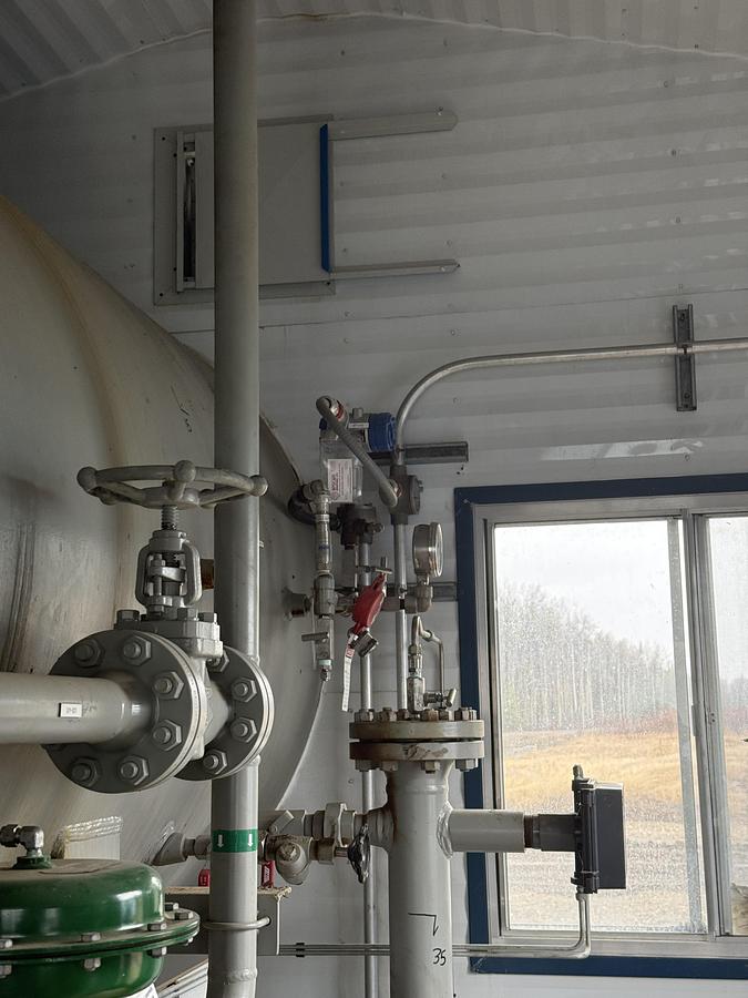 Used 60" x 20' 530 PSI Sour Horizontal Separator Package