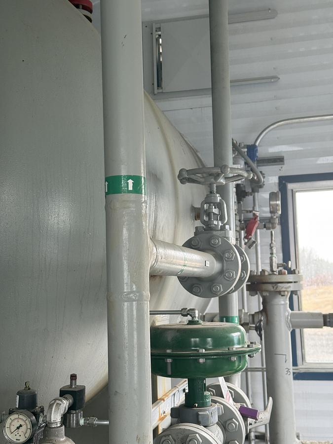 Used 60" x 20' 530 PSI Sour Horizontal Separator Package