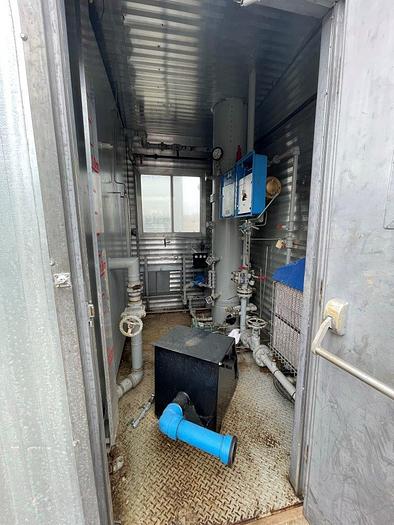 Used 16" 1440 PSI Vertical Separator Package w/Integral 100 Bbl Tank