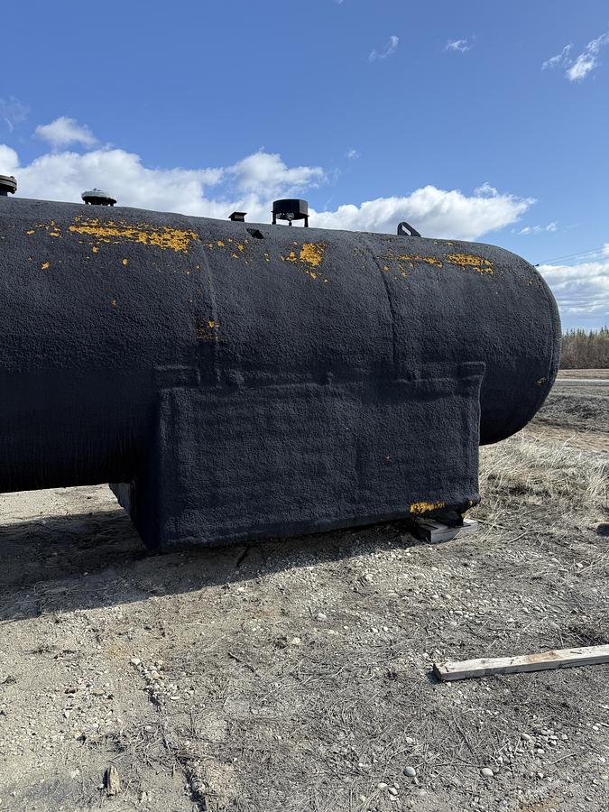 Used 100 BBL Double Wall 14.9 PSI 84" x 15' Insulated Heated Flare KO