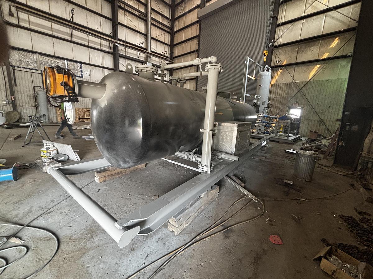 Refurbished 75 BBL Flare Knockout Skid 14.9 PSI Reconditioned - 15780