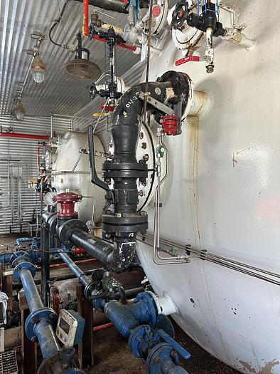 Used 8' x 30' Horizontal 75 PSI Sivalls Free Water Knock Out