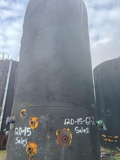 Used 1000 bbl. Insulated Sales Tank with Firetube