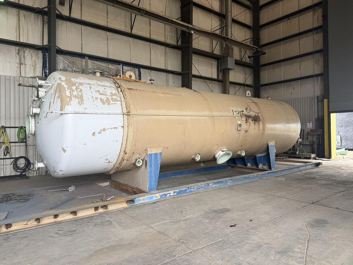 Used 8' x 30' Horizontal 75 PSI Sivalls Free Water Knock Out - 15710