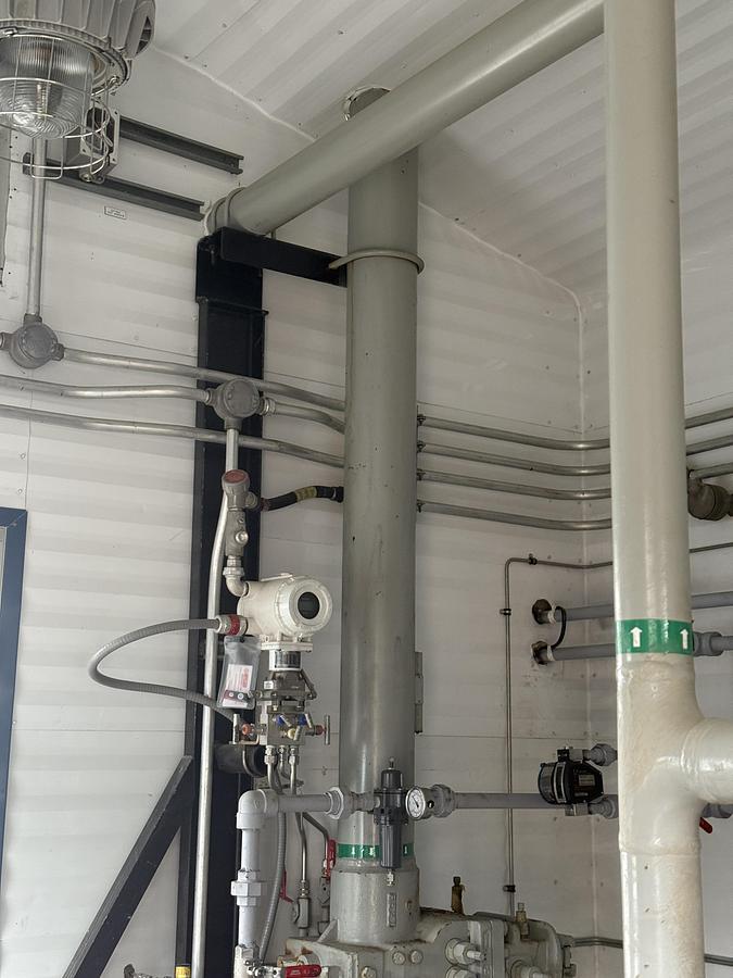 Used 60" x 20' 530 PSI Sour Horizontal Separator Package