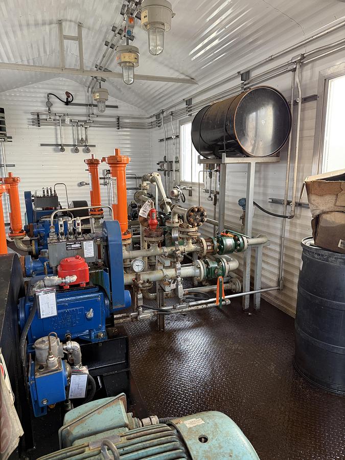 Used Dual T30-2L National Oilwell Triplex Pump Package