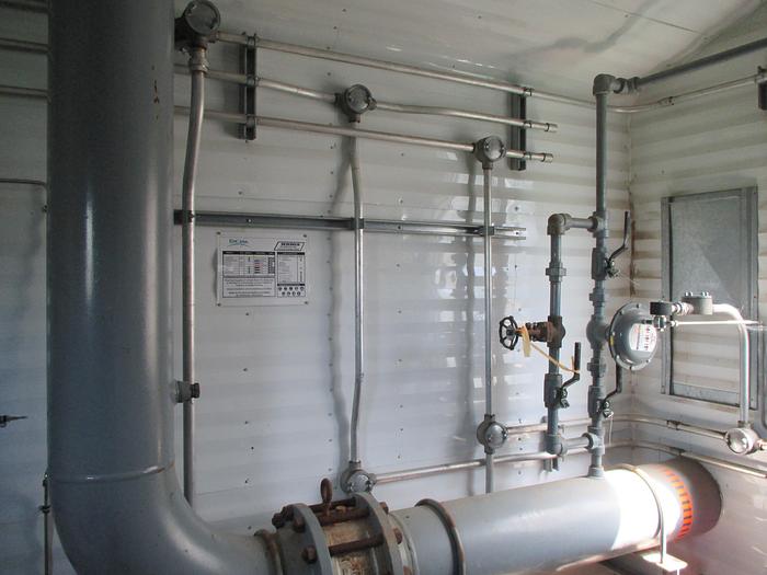 Used 30" x 10’ 275# Vertical Inlet Separator with 10” 150# ANSI Inlet/Gas Outlet