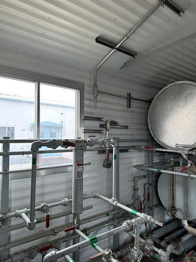 Used 24" x 30' 1440 PSI AB Sour 8 Tray Dehydrator