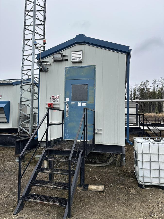 Used 10" W x 24' Long MCC Building with Storage/Office Space