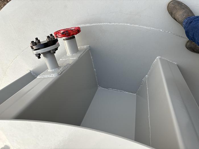 Refurbished 100 BBL Double Wall BTEX Tank