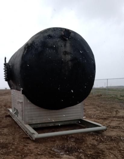 Refurbished 100 BBL 50 PSI 96" x 10' Sour Flare KO