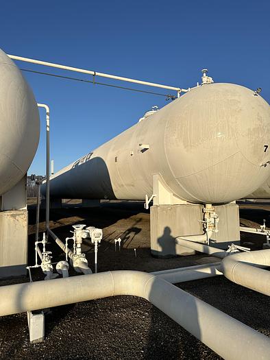 Used 90,000 Gallon 250 PSI Storage Bullet