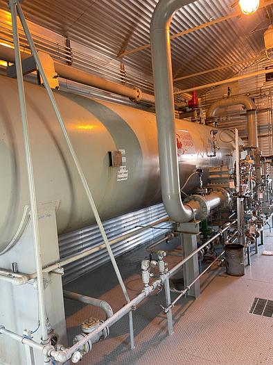 Used 60" x 24' 720 PSI Sour Horizontal 3 Phase Separator Package