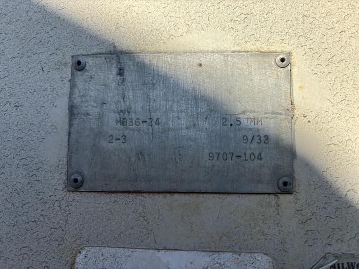 Used 8' x 30' Horizontal 75 PSI Sivalls Treater