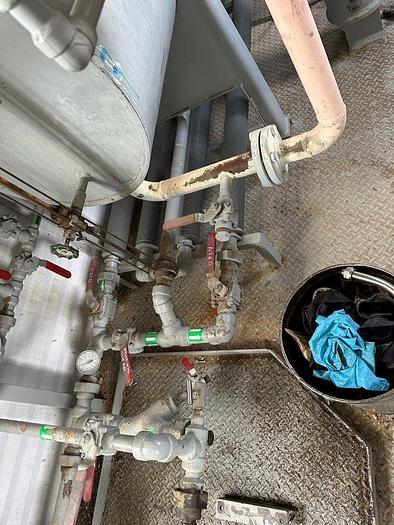 Used 24" x 30' 1440 PSI AB Sour 8 Tray Dehydrator