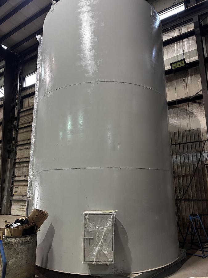 Refurbished 400 BBL Double Wall External Heat Box, Insulated, Internally Coated Tank - 15523