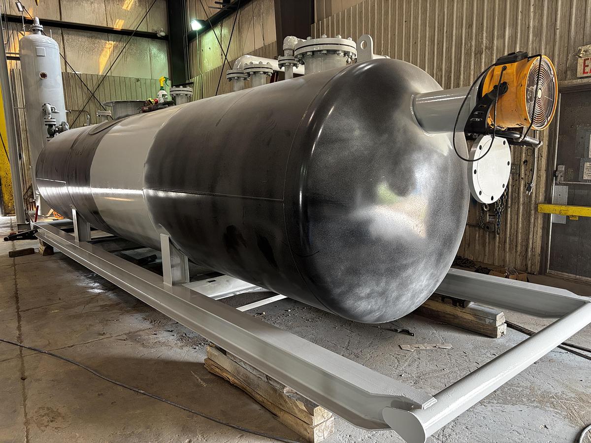 Refurbished 75 BBL Flare Knockout Skid 14.9 PSI Reconditioned - 15780
