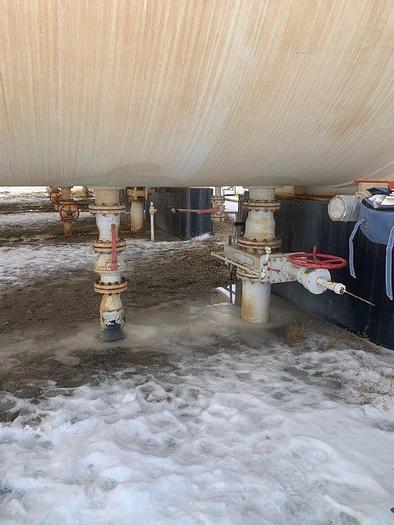 Used 106,000 Gallon 177 PSI Pressurized Storage Bullet