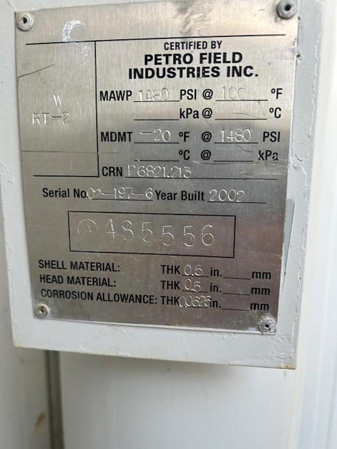 New 8” x 5’ Separator Package - QTY 2