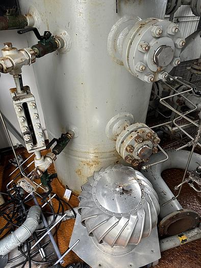 Used 30" 1440 PSI Vertical Sour Separator Package w/Integral 400 BBL Tank