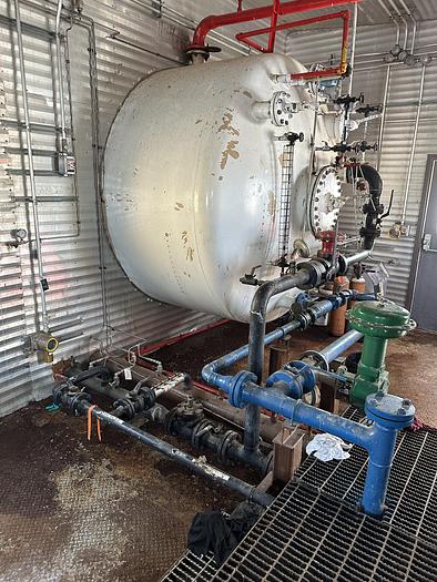 Used 8' x 30' Horizontal 75 PSI Sivalls Free Water Knock Out