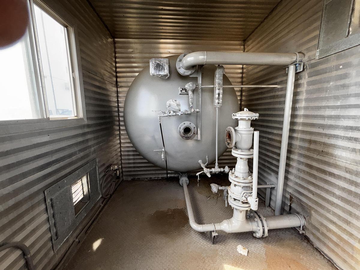 Used 6' x 20' Horizontal 75 PSI Rushton Free Water Knock Out - 15706