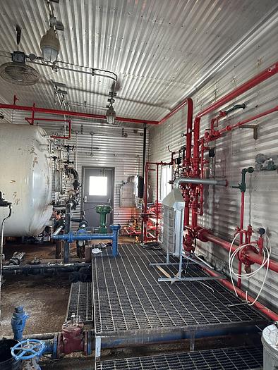 Used 8' x 30' Horizontal 75 PSI Sivalls Free Water Knock Out