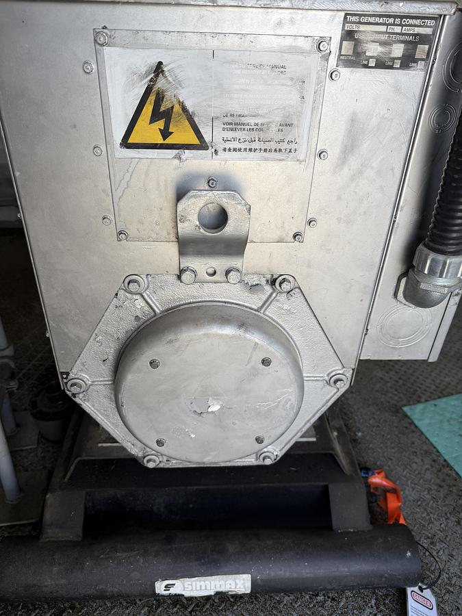Used 20 KW Generator/MCC Building