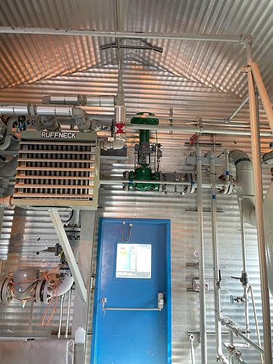 Used 60" x 24' 720 PSI Sour Horizontal 3 Phase Separator Package