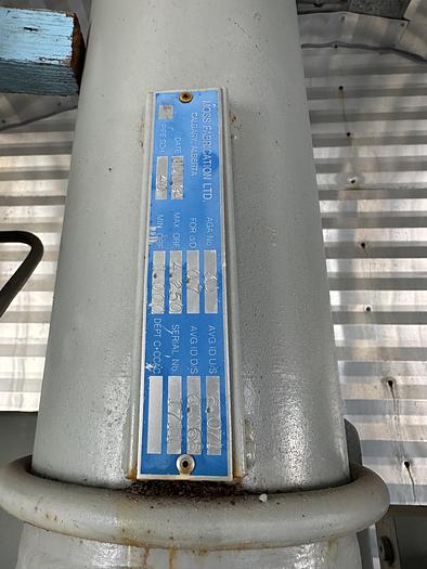 Used 36" 720 PSI Vertical Sweet Separator Package