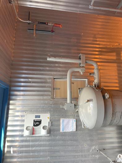 Used 60" x 24' 720 PSI Sour Horizontal 3 Phase Separator Package