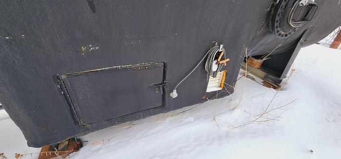 Used 100 BBL Double Wall 14.9 PSI 84" x 15' Flare KO