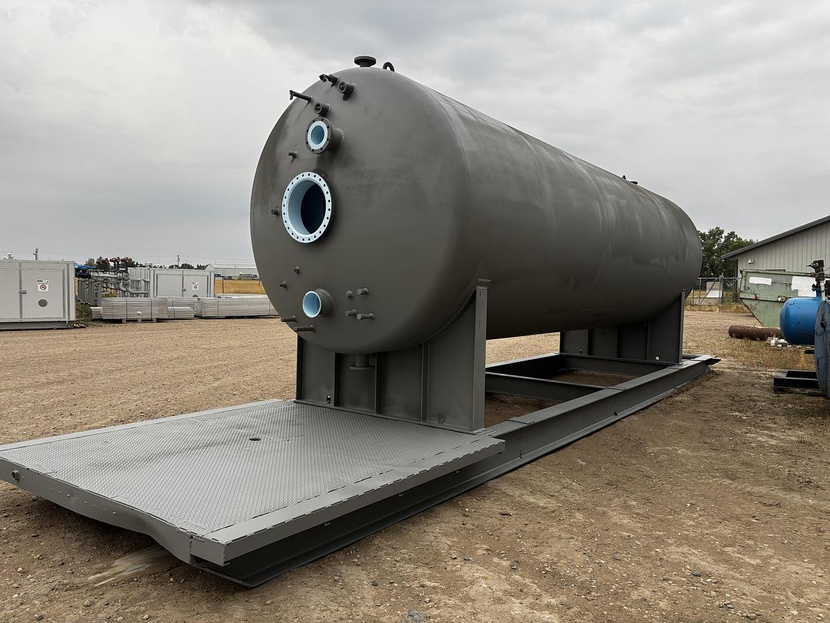 Refurbished 8' x 25' Horizontal 50 PSI Smith Treater - 15707