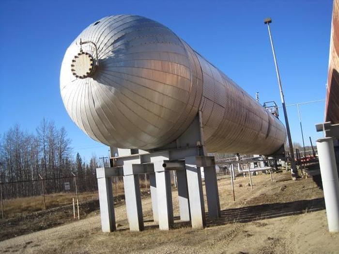 Used 72,000 Gallon 250 PSI Pressurized Storage Bullet