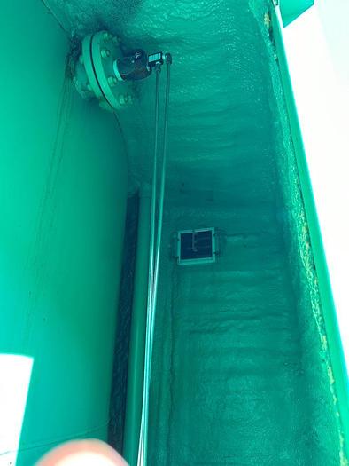 Used 100 BBL Double Wall Heated Internally Coated Tank