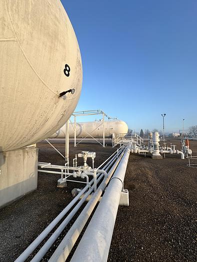 Used 90,000 Gallon 250 PSI Storage Bullet