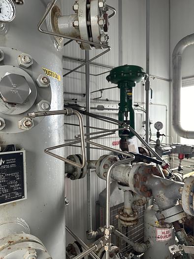 Used 30" 1440 PSI Vertical Sour Separator Package w/Integral 400 BBL Tank