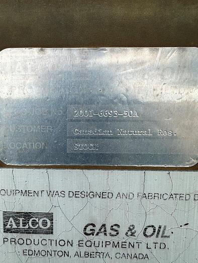 Used 24" x 30' 1440 PSI AB Sour 8 Tray Dehydrator