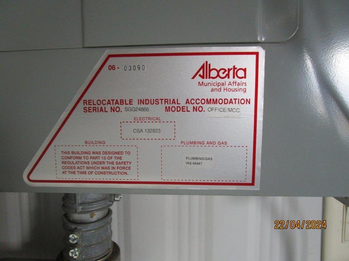 Used MCC / Office Building (12’W x 50’L)