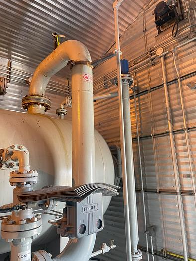 Used 60" x 24' 720 PSI Sour Horizontal 3 Phase Separator Package