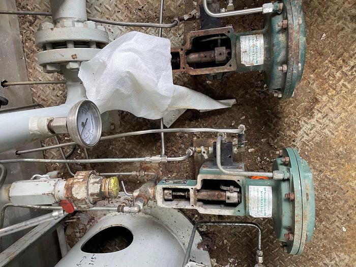 Used 16" 1440 PSI Vertical Separator Package w/Integral 100 Bbl Tank