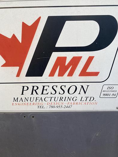 Used 48" x 39' 8 Tray 1315 PSI Dehydrator Package